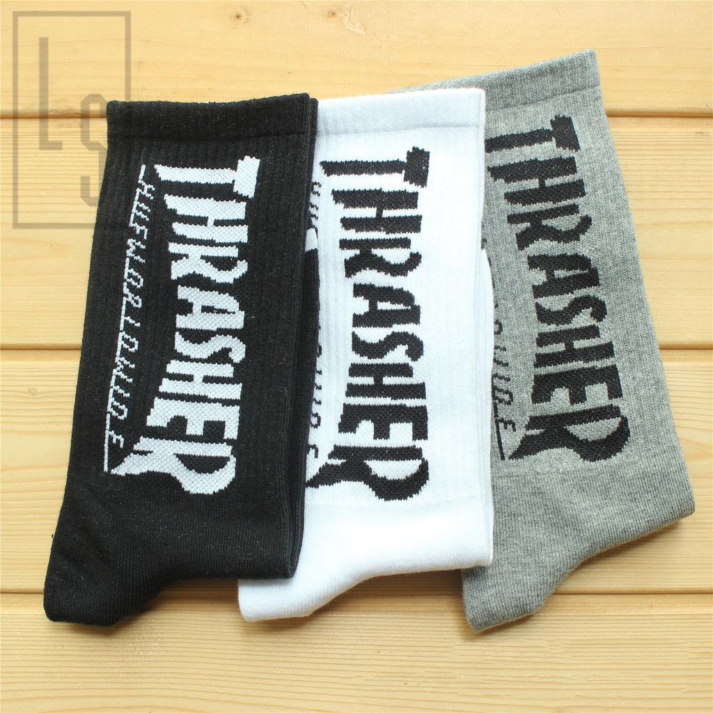 Tất vớ thrasher HUF cao cổ đẹp xuất sắc