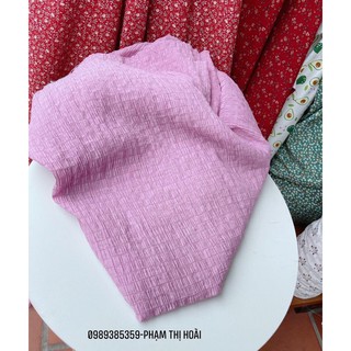 vải đũi xốp trơn