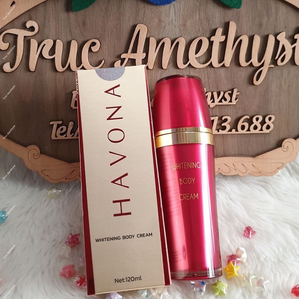 KEM DƯỠNG TRẮNG DA BODY HAVONA NGỌC TRAI
