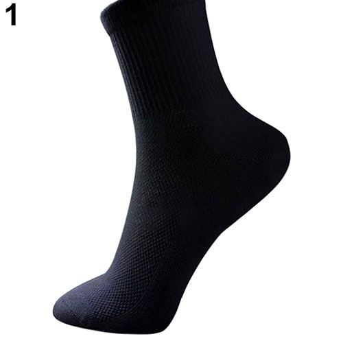 Set 5 đôi vớ thể thao cotton giữ ấm thời trang