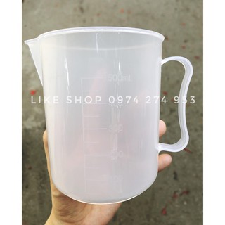 Cốc đong nhựa 100ml, 500ml, 1L
