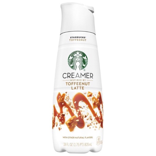 KEM SỮA LỎNG TOFFEENUT STARBUCKS COFFEE CREAMER (828ML)