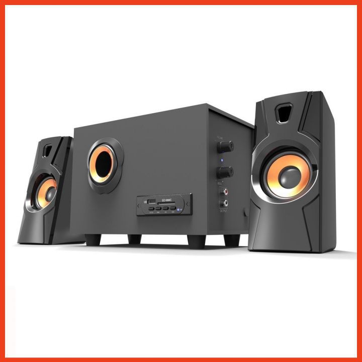 Loa Vi Tính Để Bàn Bluetooth Chính Hãng Bosston T3500-BT Bass, Treble Kèm Remote Công Suất 20W Kết Nối Usb Thẻ Nhớ