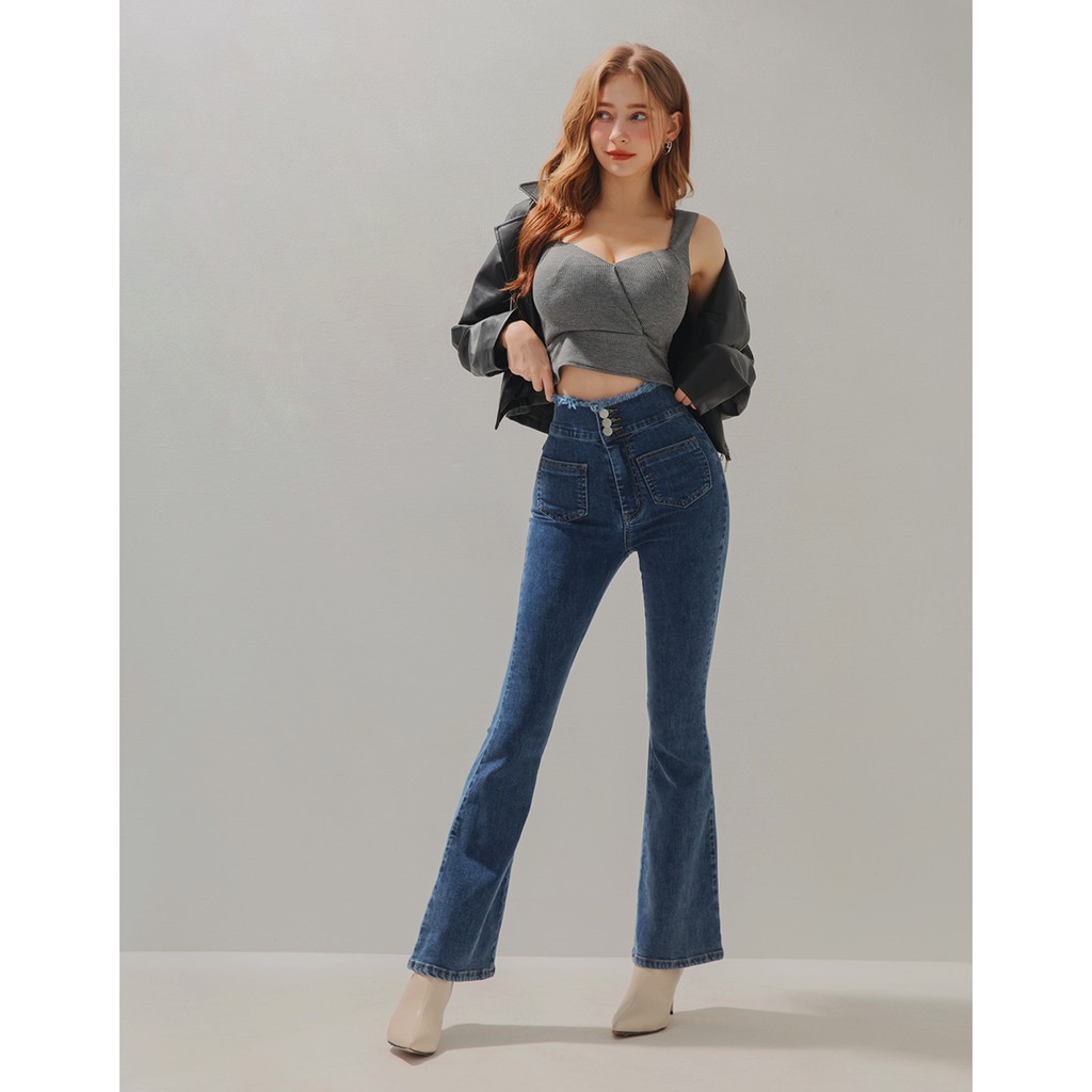 Áo croptop kẻ caro không tay dáng ôm nữ Air Space 2040121081 | BigBuy360 - bigbuy360.vn
