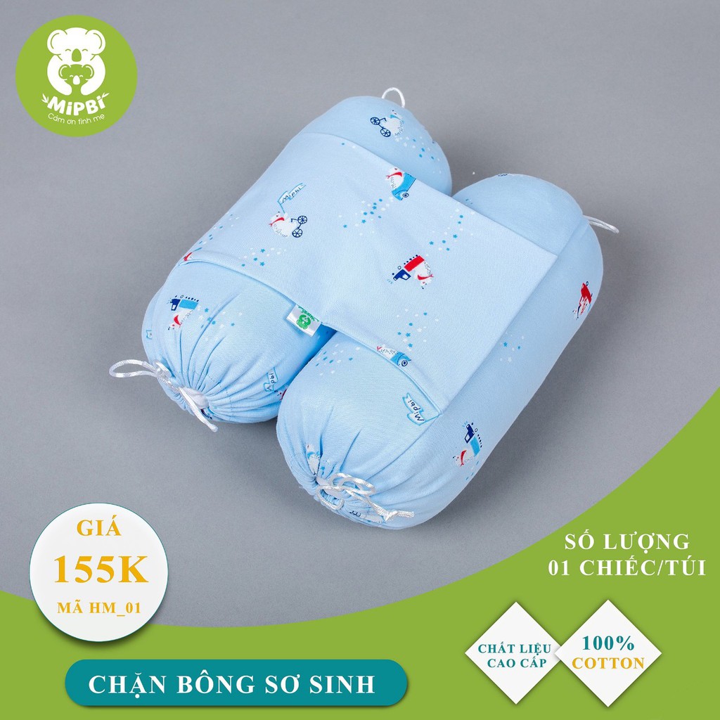 Bộ Gối Chặn bông sơ sinh Mipbi