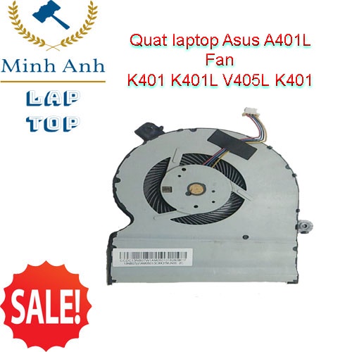 QUẠT Tản Nhiệt CPU LAPTOP ASUS K401  A401L K401 K401L V405L