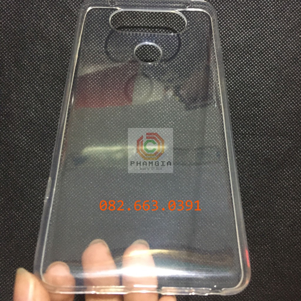 Ốp lưng LG V20 silicon dẻo trong dẻo đen trơn cao cấp