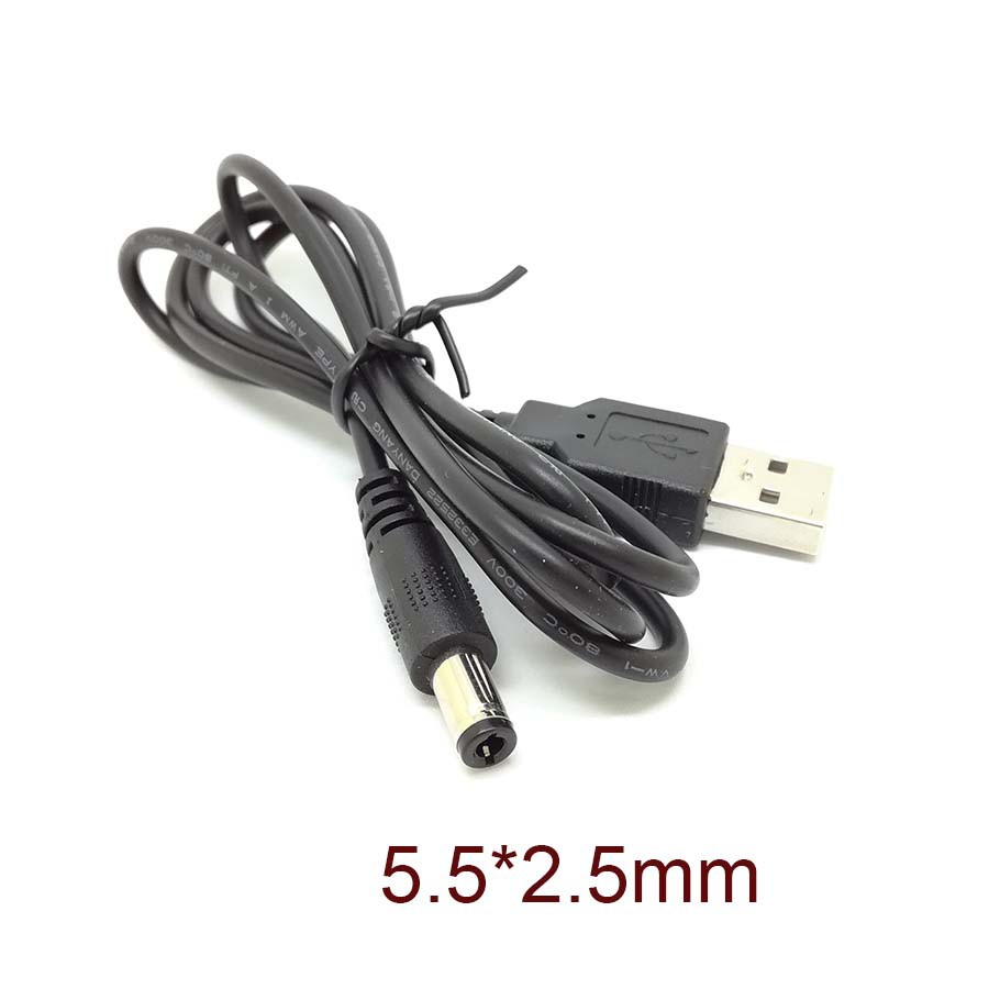 Dây Cáp Kết Nối Máy Tính, laptop 5v dc 5.5mm x 2.5mm