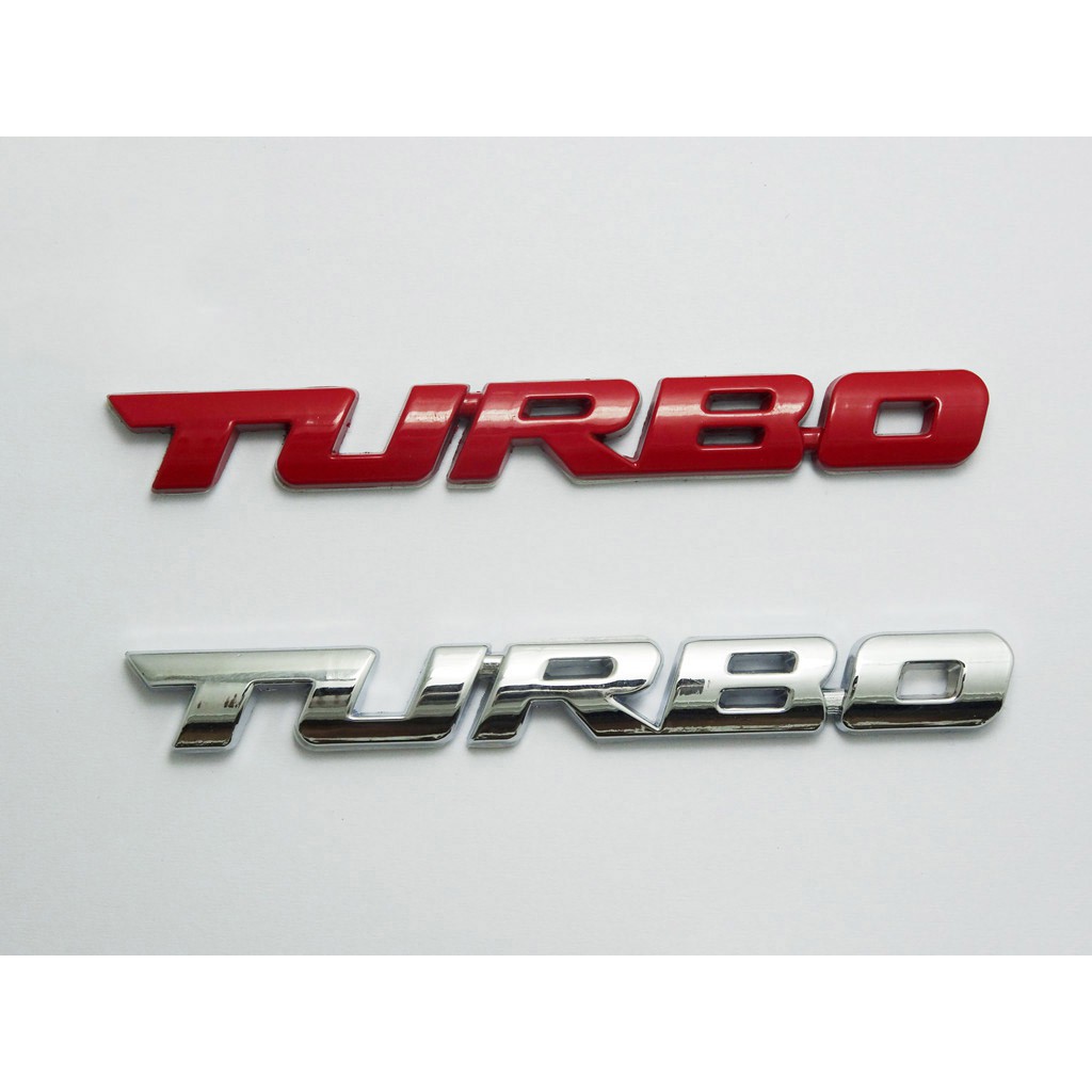 Tem Decal Chữ Nổi Turbo MS-29