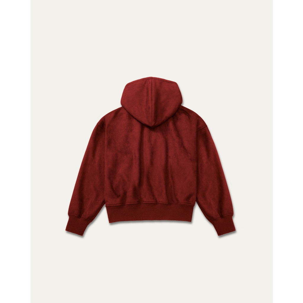 [Mã BMLT30 giảm đến 30K đơn 299K] Áo hoodie da lộn TOBI