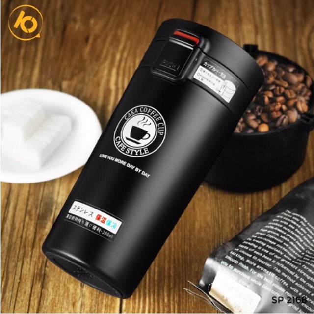 Bình giữ nhiệt inox 2 lơp CAKA COFFEE cup .