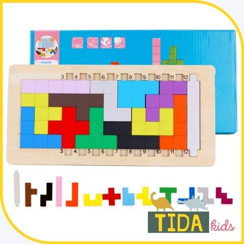 Katamino Tetris ⚡ HOT TREND ⚡ Game Treasure World Với 1001 Cách Chơi Xếp Gạch Puzzle Box Màu Sắc Giáo Dục Sớm TiDa Kids