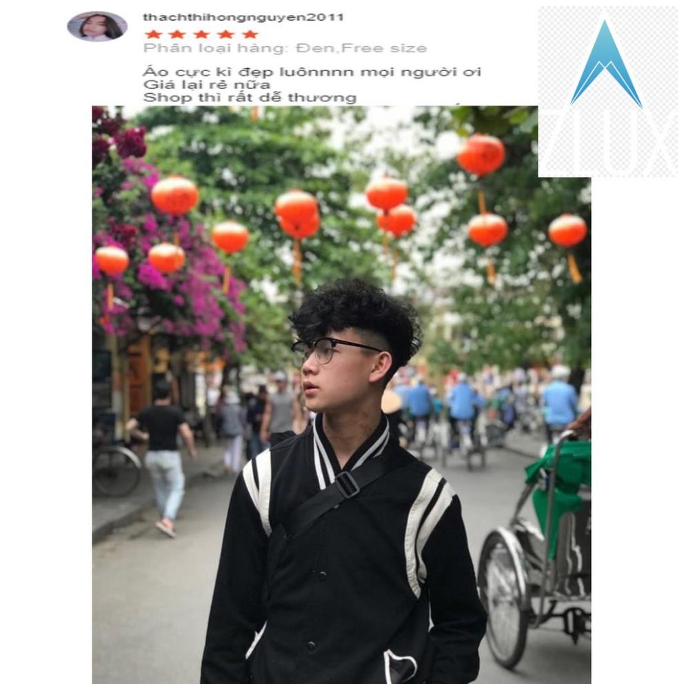 👰🤵 Áo khoác Teddy bomber nam nữ unisex form rộng chất len nỉ viền đẹp kiểu Hàn Quốc 👰🤵