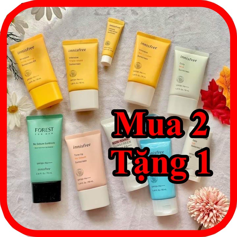 Kem chống nắng innisfree kem chong nang innisfree kcn - chống nắn SPF50