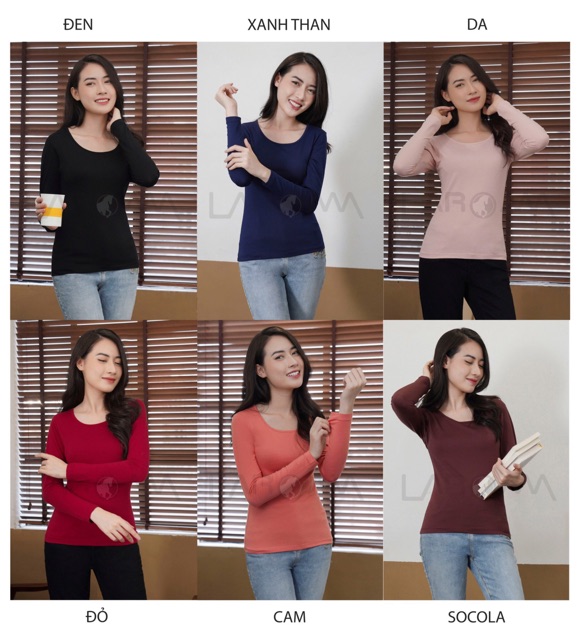 Áo giữ nhiệt Laroma NỮ chất liệu cao cấp khử mùi