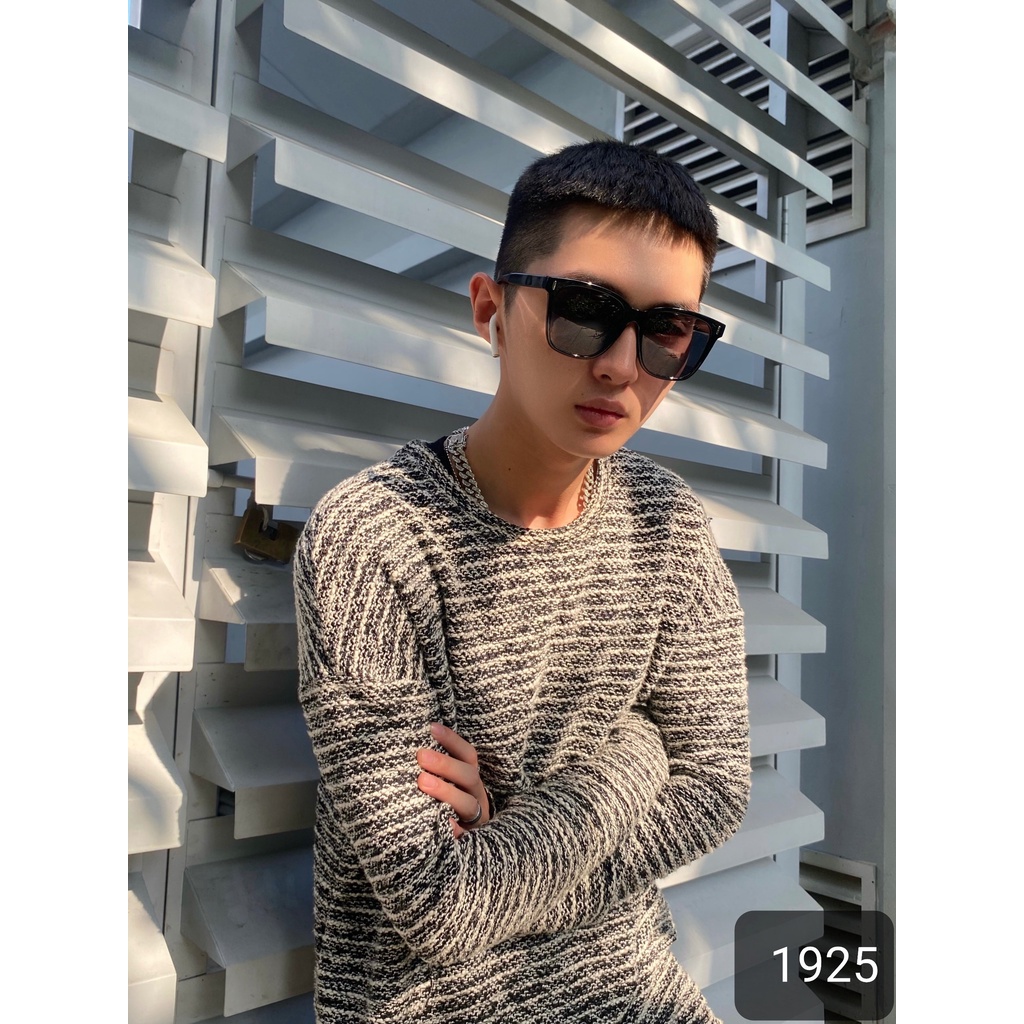 Kính mát nam nữ LILYEYEWEAR mắt kính vuông chống UV400 chất liệu nhựa cứng cáp dễ đeo 1925