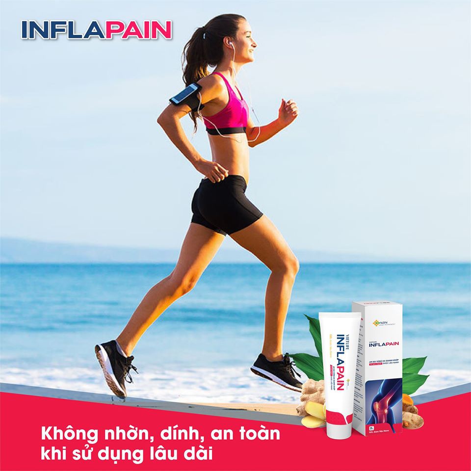 [CHÍNH HÃNG] Vietlife Inflapain 25g - GEL bôi hỗ trợ đẩy lùi đau nhức xương khớp