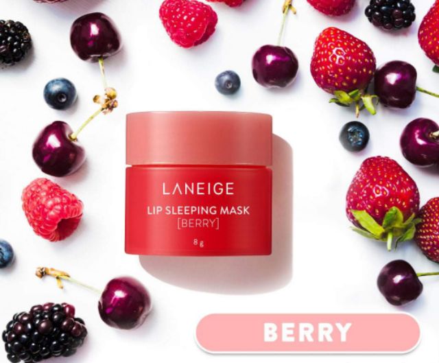 MẶT NẠ NGỦ MÔI 8g LANEIGE LIP SLEEPING MASK mẫu mới 2019