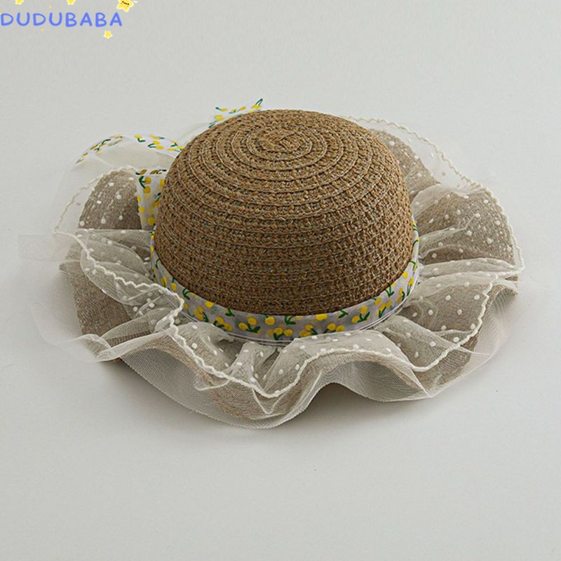 Mũ Rộng Vành Chống Nắng Thoáng Khí Phối Ruy Băng Thắt Nơ Xinh Xắn Thời Trang Cho Nữ