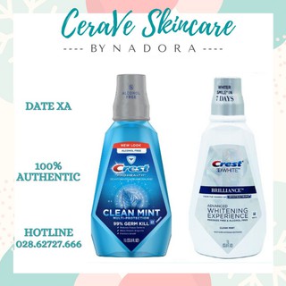 [Các Loại] Nước Súc Miệng Crest 3D White 1L