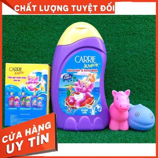SIÊU KHUYẾN MẠI Sữa tắm gội CARRIE JUNIOR cho bé - chai 280g