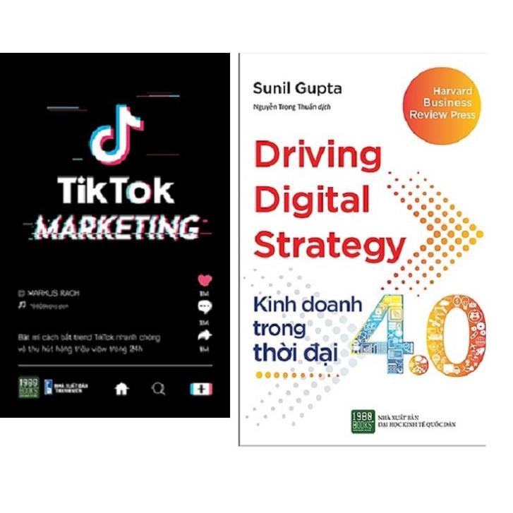 Sách - Combo Tiktok Marketing +  Kinh Doanh Trong Thời Đại 4.0