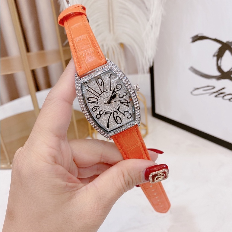 đồng hồ thời trang nữ Franck muller dây da PU thời trang hàng đẹp cao cấp chống nước bảo hành 12 tháng -DH04 | BigBuy360 - bigbuy360.vn
