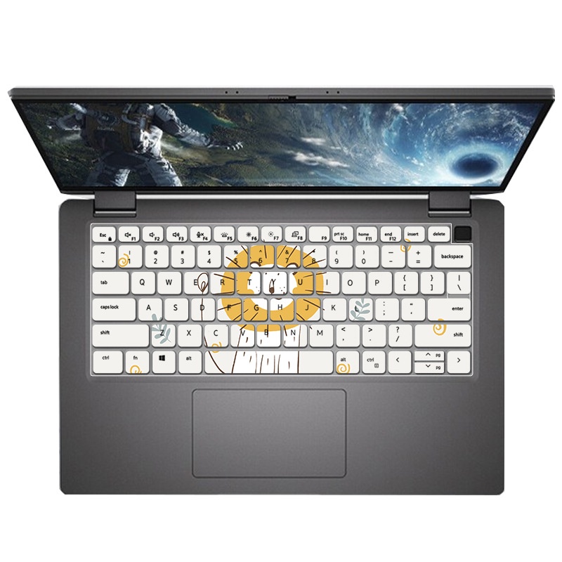 Phim Dán Bảo Vệ Bàn Phím Chống Bụi Bằng Silicon Họa Tiết Hoạt Hình Cho 14 "Dell Latitude 7420 7410 5420 5520 7420 7520 3320 3520 9510