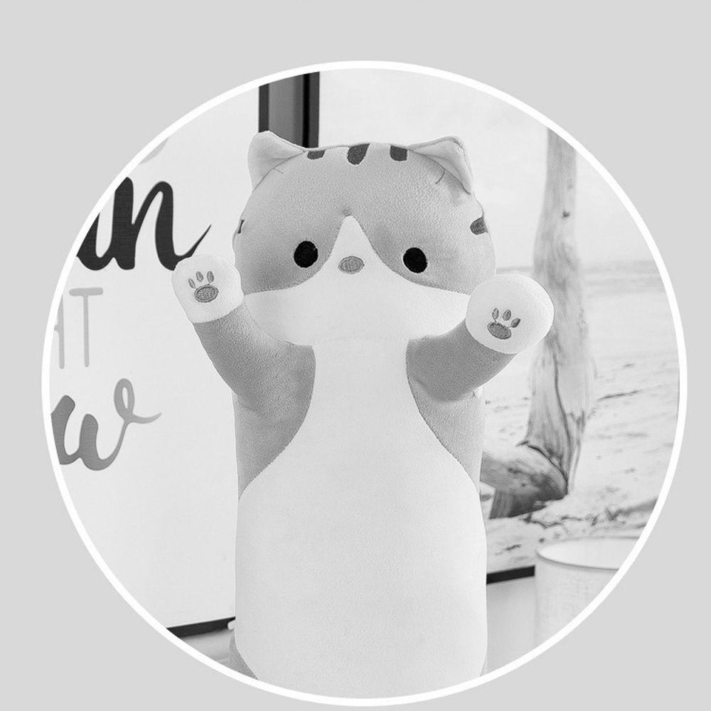 Gối Ngủ Nhồi Bông Cotton Mềm Mại Hình Thú Dễ Thương Trang Trí Nhà Cửa / Văn Phòng