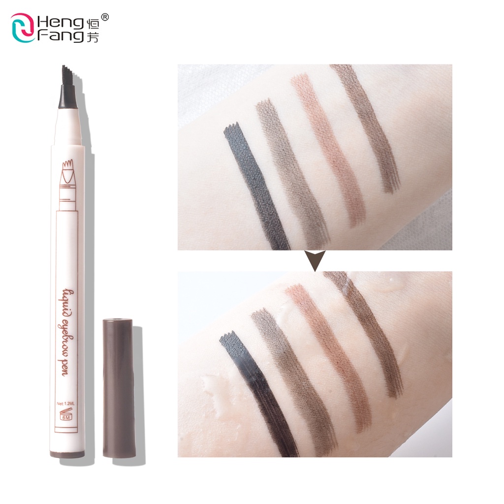 Bút kẻ chân mày đầu 4 ngạnh HengFang dễ dàng sử dụng | BigBuy360 - bigbuy360.vn