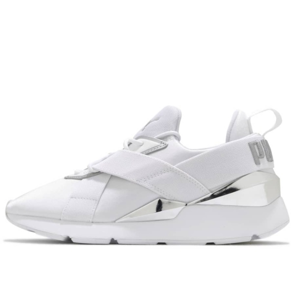 Giày Thể Thao Giày Puma Wmns Muse X3 'White Metallic Silver'- 37513102 - Giày Sneaker Nam Nữ