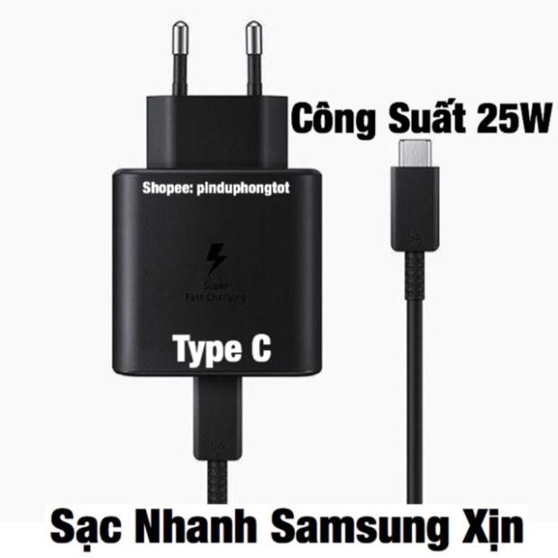 Củ Sạc Nhanh 25W Samsung Xịn Type C
