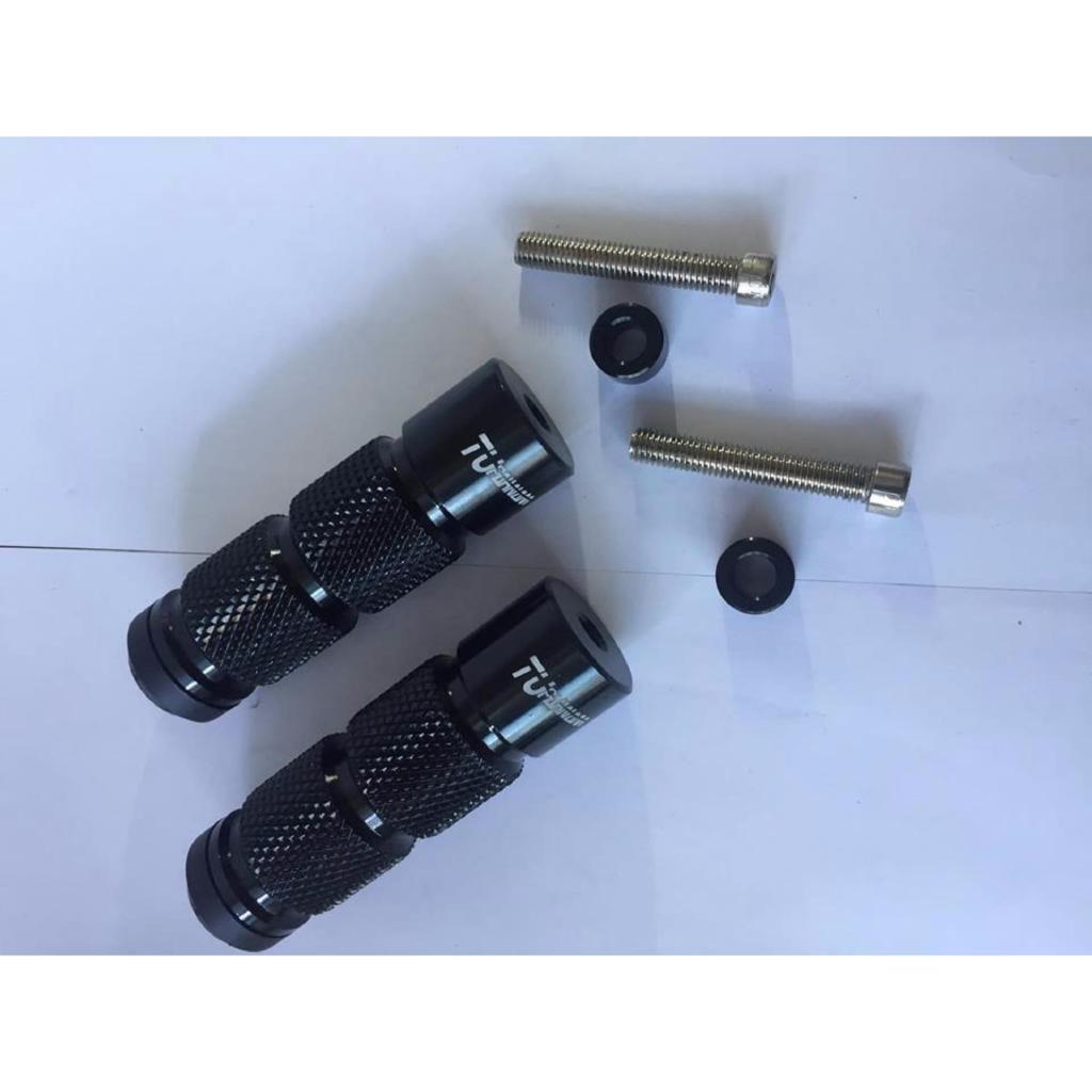 Chống đổ nhôm cnc gác chân sau xe máy