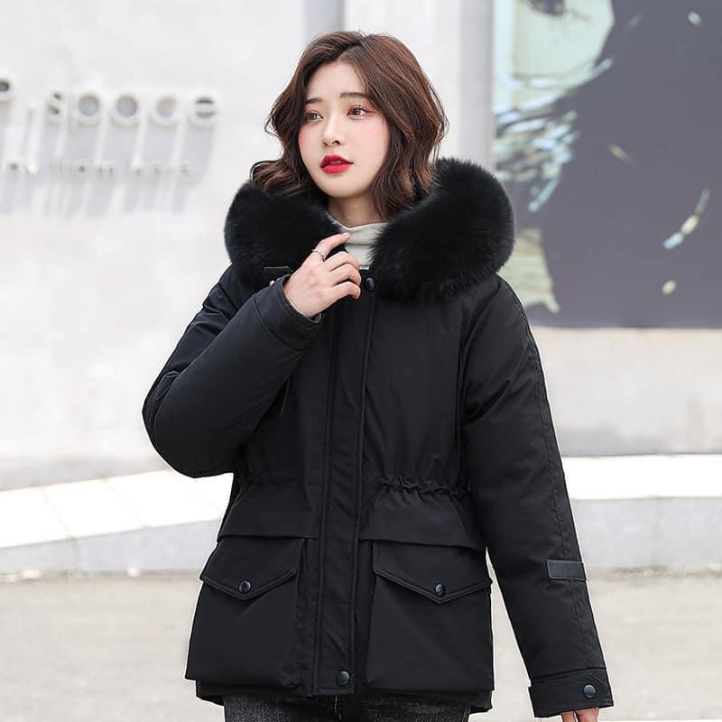 Áo khoác parka lót lông Quảng Châu