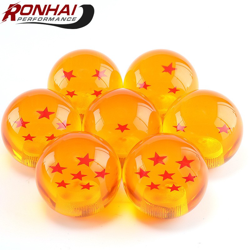 Phụ Kiện Đầu Cần Gạt Số Hình Dragon Ball Cá Tính Cho Xe Hơi