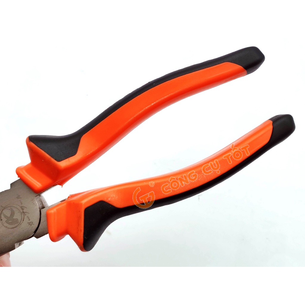 Kìm Kapusi kìm điện dân dụng kìm cắt 7inch 175mm mạ kền Kapusi