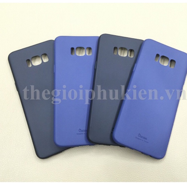 Ốp lưng dẻo Oucase màu Galaxy S8 Plus ( siêu bền ) đen