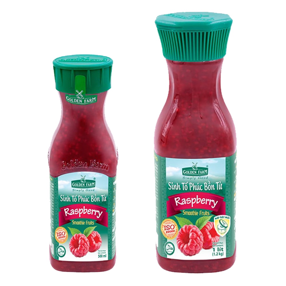 Sinh Tố Phúc Bồn Tử Golden Farm 500ml/ 1L