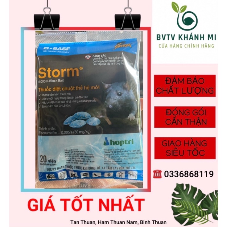 Thuốc diệt chuột Storm 20v