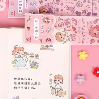 Sticker bé gái cute - mjstore