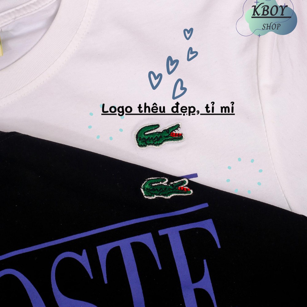 Áo thun Nam Tay Ngắn Kboy Shop 100% Cotton, Áo phông cổ tròn vải mềm mịn đẹp, dáng suông cao cấp - V81 | BigBuy360 - bigbuy360.vn