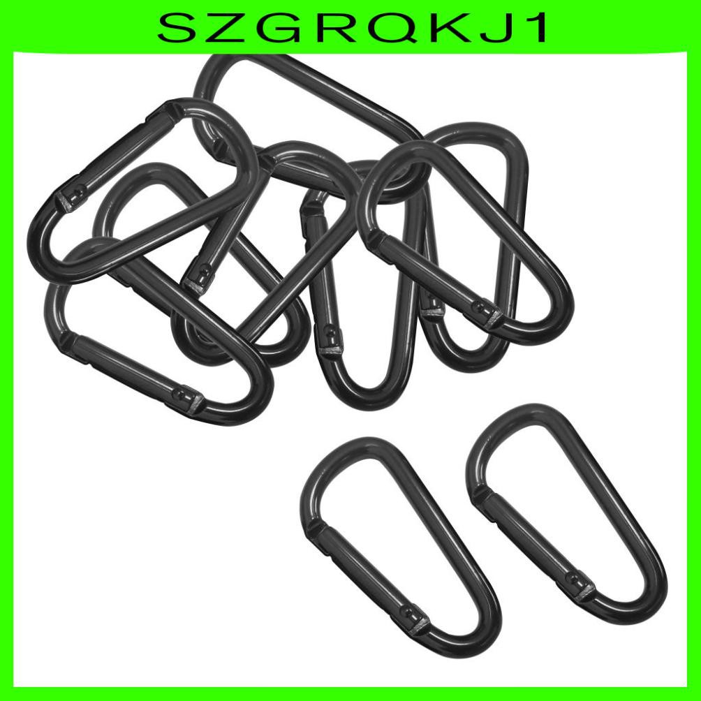 Hàng Có Sẵn 20 Kẹp Bình Nước Karabiner Hình Chữ D