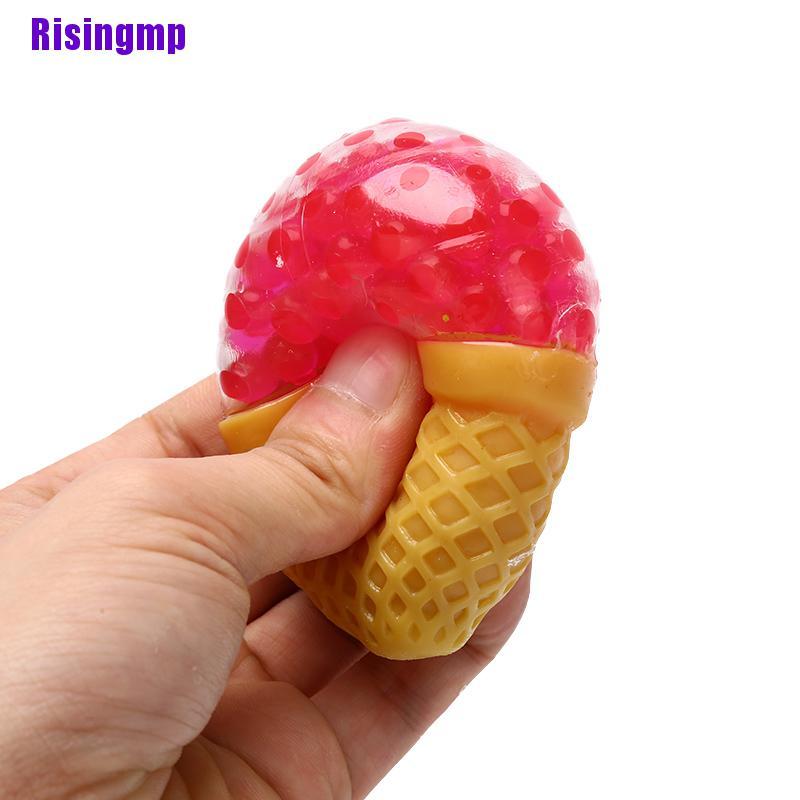 1 Đồ Chơi Xốp Squishy Giảm Stress Hình Cây Kem Ốc Quế Dễ Thương Cho Bé