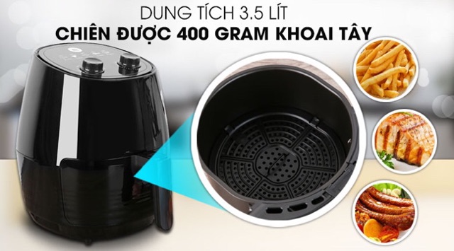 Nồi chiên không dầu Mishio MK155