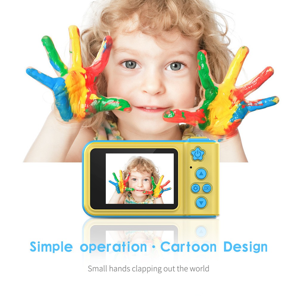Máy ảnh kỹ thuật số mini 2 inch 2MP đa năng cho bé | BigBuy360 - bigbuy360.vn