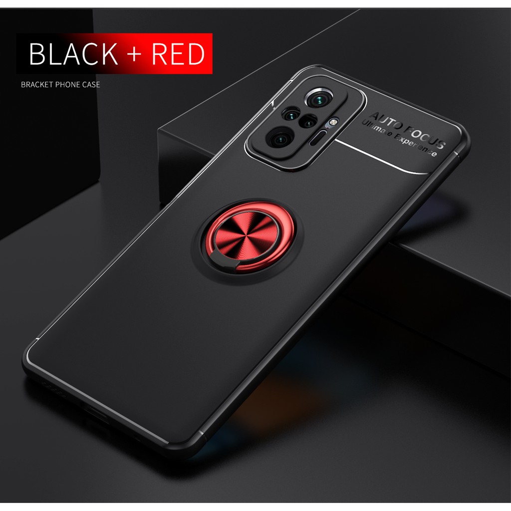Ốp điện thoại có nhẫn nam châm đỡ điện thoại cho xiaomi redmi note 10 4g 5g 10s note 10 pro max