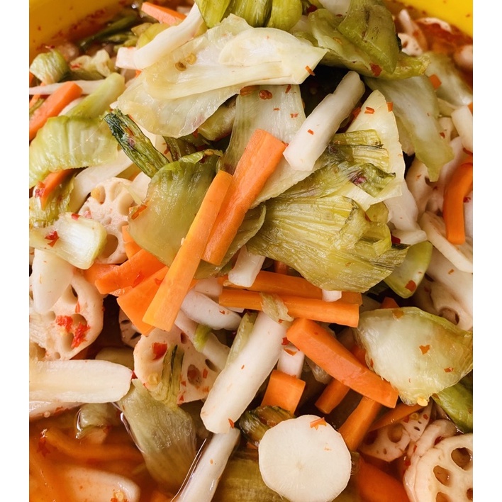Dưa chua kim chi thập cẩm hủ 750gr