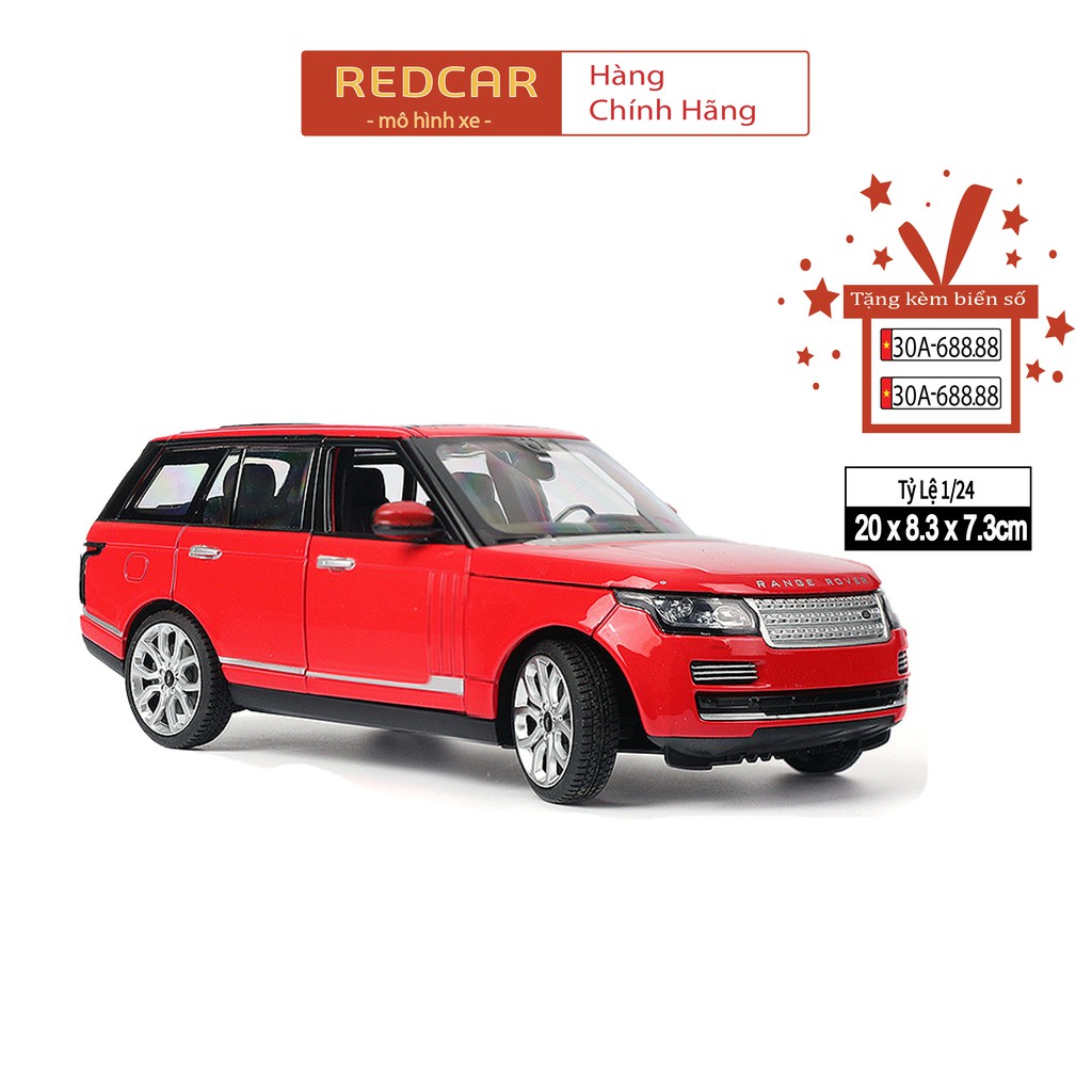 Xe mô hình Range Rover  - Tỷ lệ 1:24 - Rastar II 🎁 TẶNG BIỂN SỐ