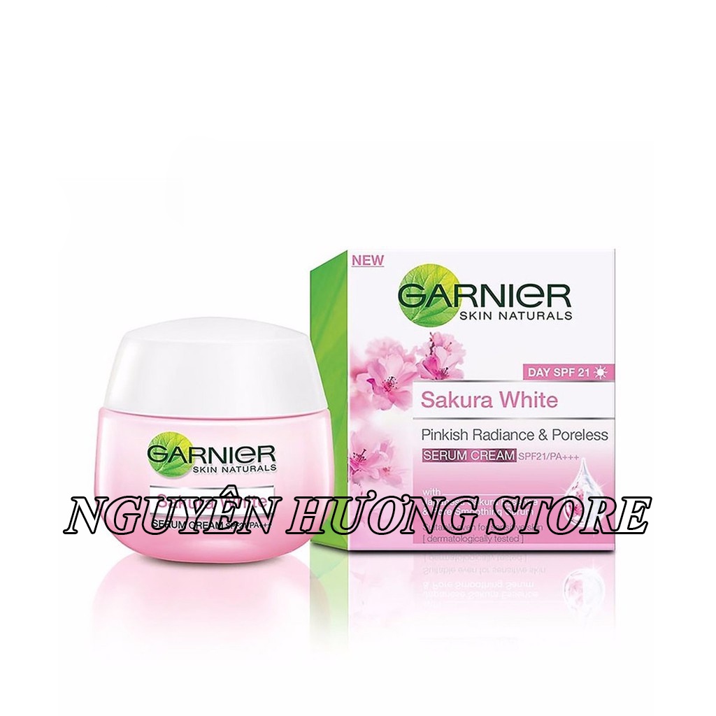 Kem dưỡng da chống nắng Garnier Thái Lan Sakura white ban ngày | Nguyên Hương Store