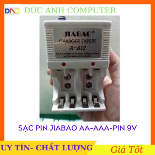 [Mã 2404EL10K giảm 10K đơn 20K] Bộ Sạc Pin Đa Năng Jiabao A-612 (Sạc Pin 2a,3a, Pin 9v)